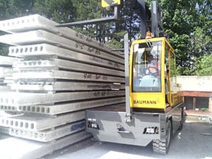 Baumann Sideloader at Milbank